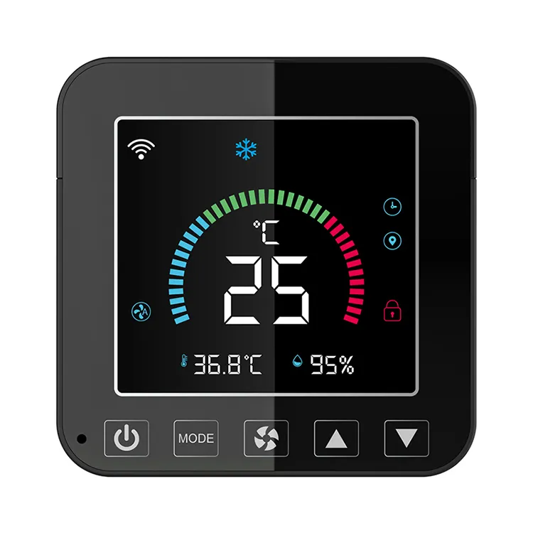 Control remoto IR Inteligente con pantalla y botones de termostato para  aire acondicionado, minisplit o climas, WiFi TUYA / SMARTLIFE, montaje en  pared o sobremesa - Mi casa inteligente